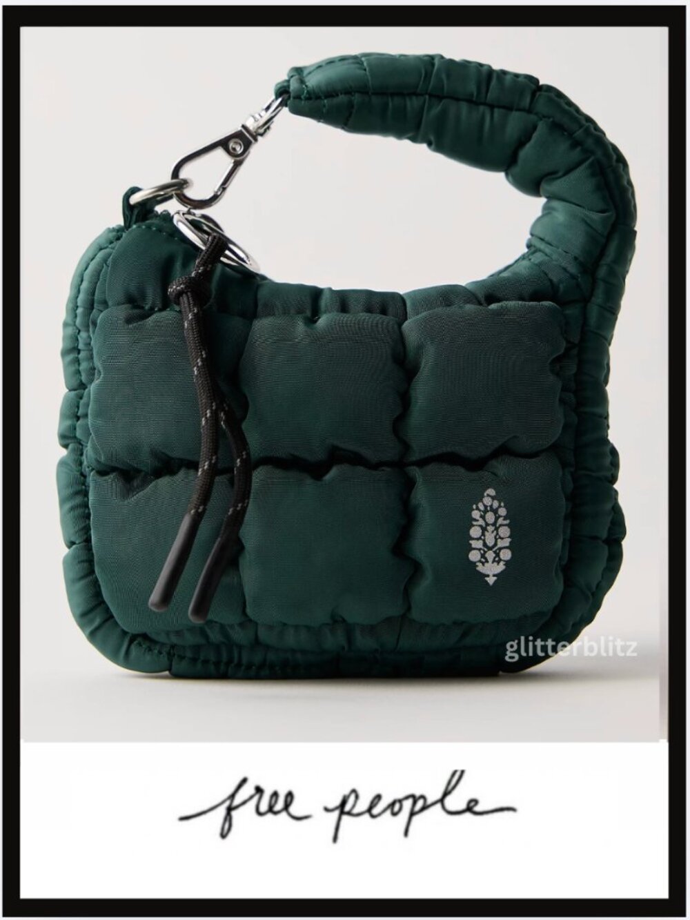 Free People Quilted Micro Pouch